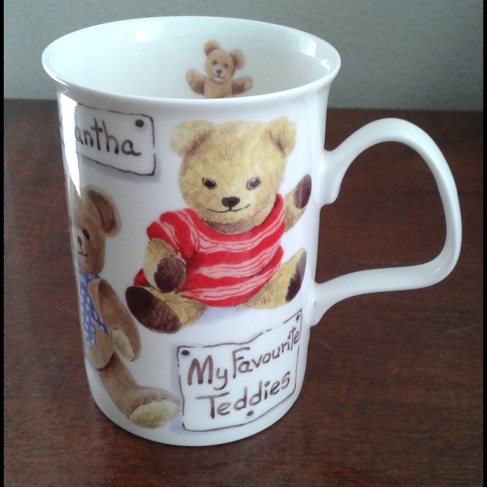 Roy Kirkham "My  Favorite Teddies" bone china mug